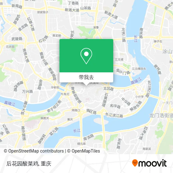 后花园酸菜鸡地图