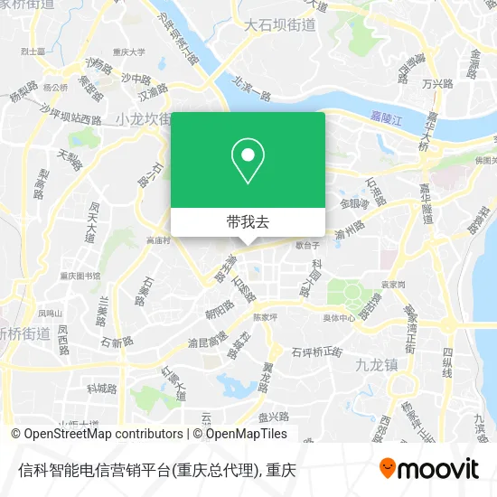 信科智能电信营销平台(重庆总代理)地图