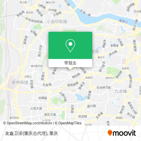 友鑫卫浴(重庆总代理)地图