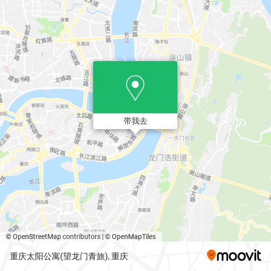 重庆太阳公寓(望龙门青旅)地图