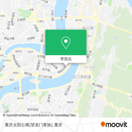 重庆太阳公寓(望龙门青旅)地图