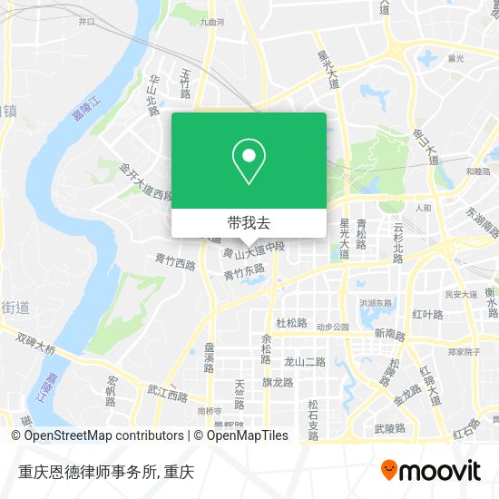 重庆恩德律师事务所地图