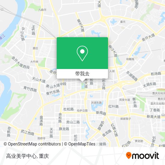 高业美学中心地图