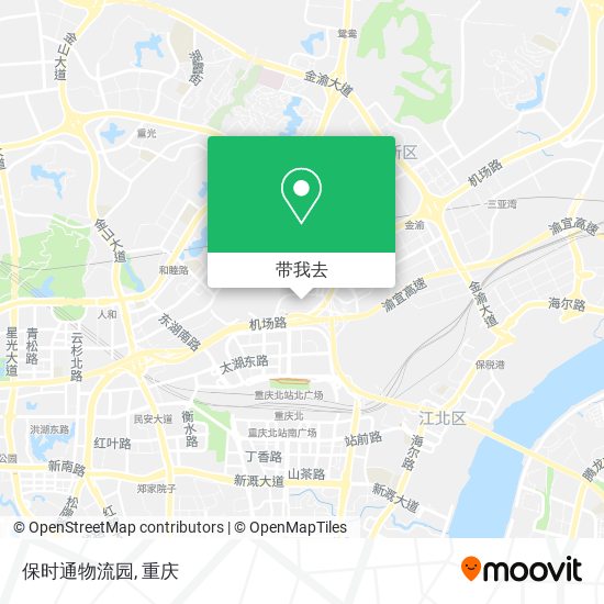 保时通物流园地图