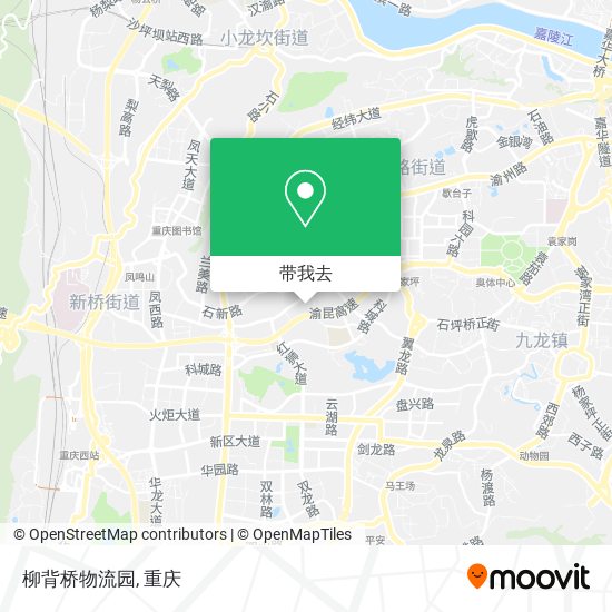 柳背桥物流园地图