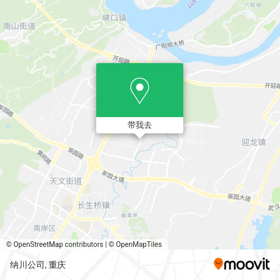 纳川公司地图