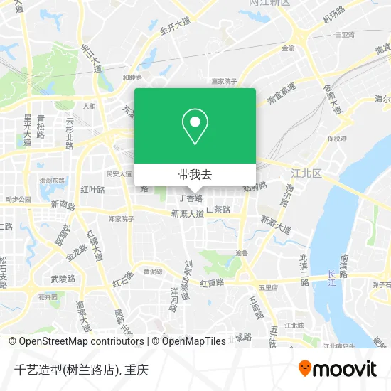 千艺造型(树兰路店)地图