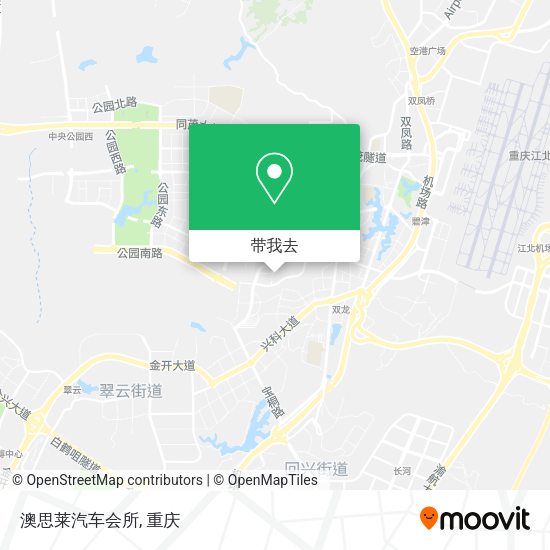 澳思莱汽车会所地图