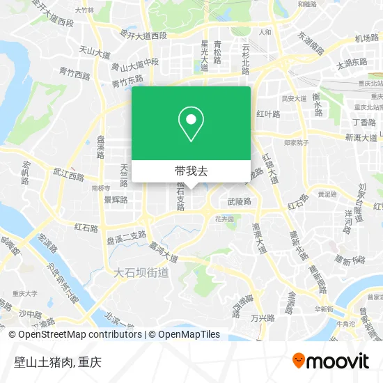 壁山土猪肉地图