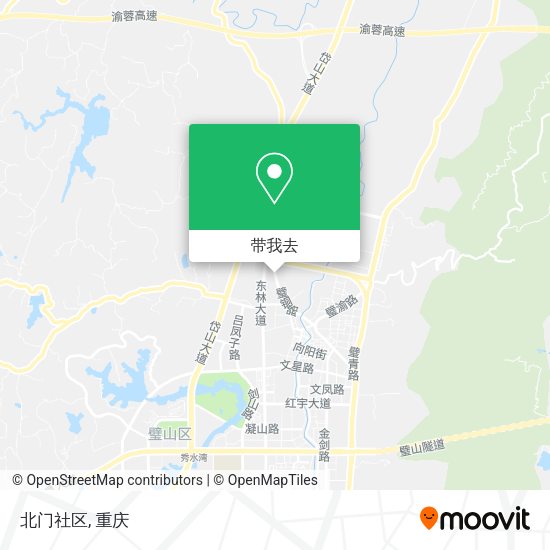 北门社区地图