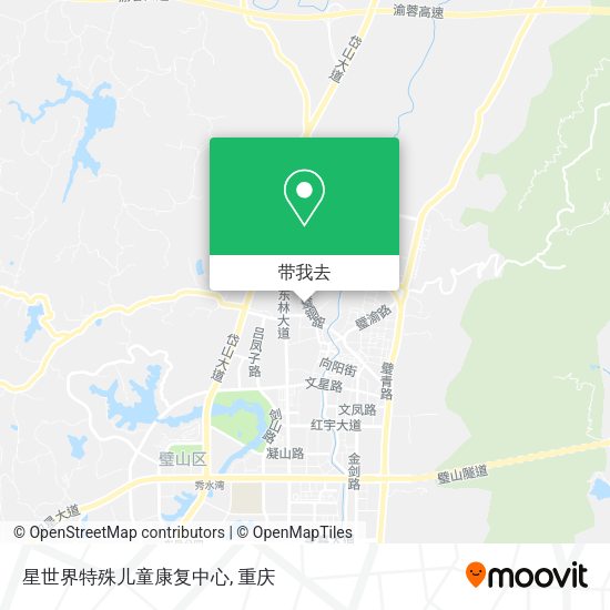 星世界特殊儿童康复中心地图