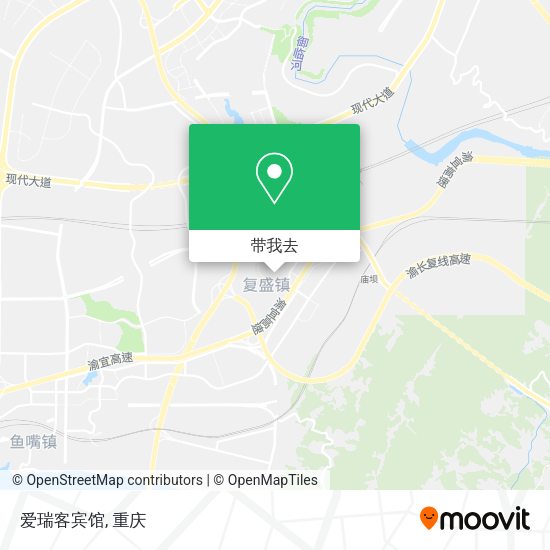 爱瑞客宾馆地图