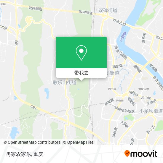 冉家农家乐地图