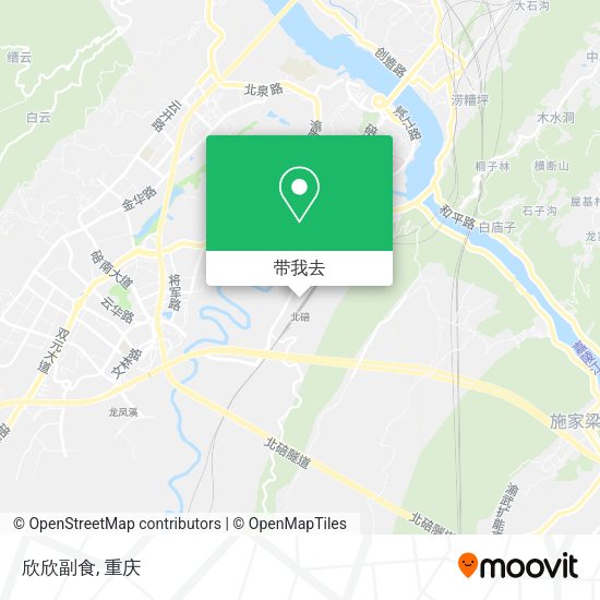 欣欣副食地图