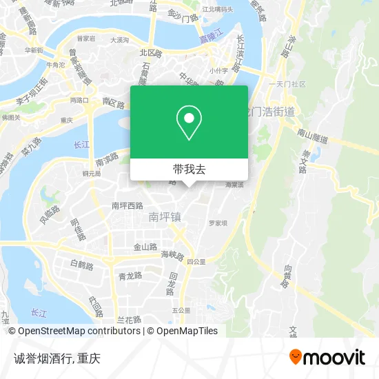 诚誉烟酒行地图