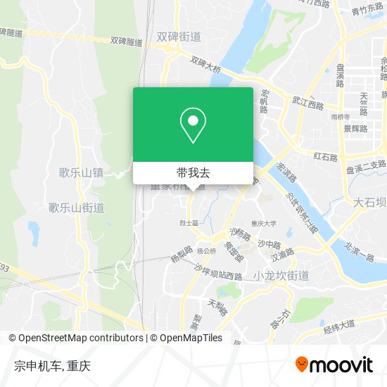 宗申机车地图