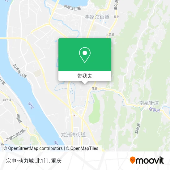 宗申·动力城-北1门地图