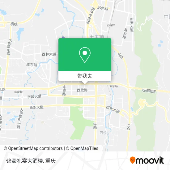 锦豪礼宴大酒楼地图