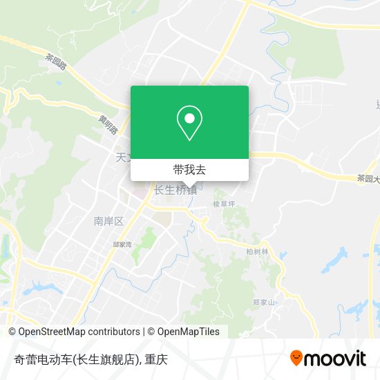 奇蕾电动车(长生旗舰店)地图