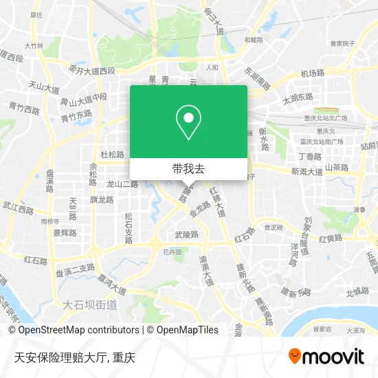 天安保险理赔大厅地图