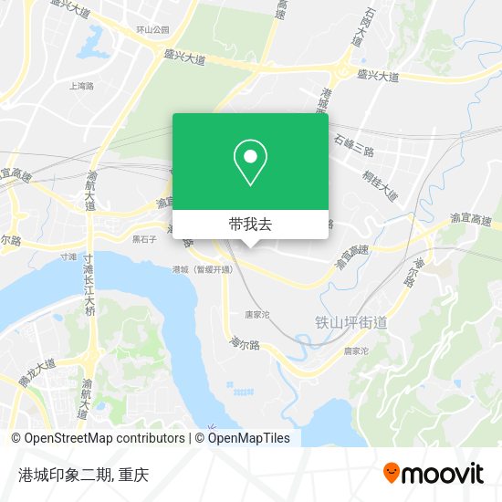 港城印象二期地图