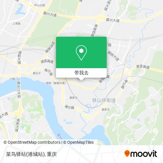 菜鸟驿站(港城站)地图
