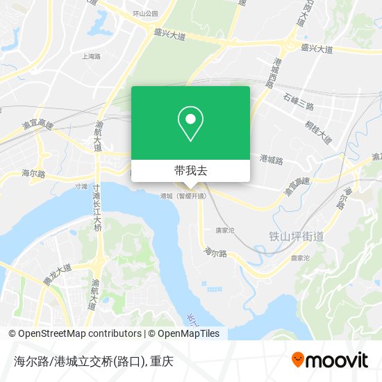 海尔路/港城立交桥(路口)地图