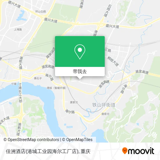 佳洲酒店(港城工业园海尔工厂店)地图