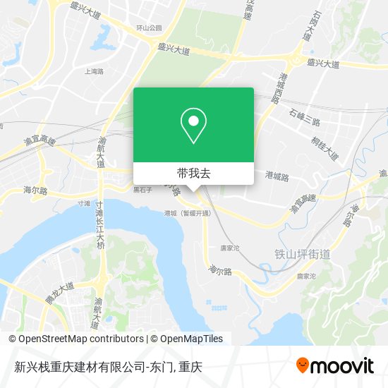 新兴栈重庆建材有限公司-东门地图