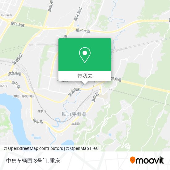 中集车辆园-3号门地图