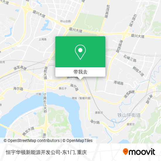 恒宇华顿新能源开发公司-东1门地图