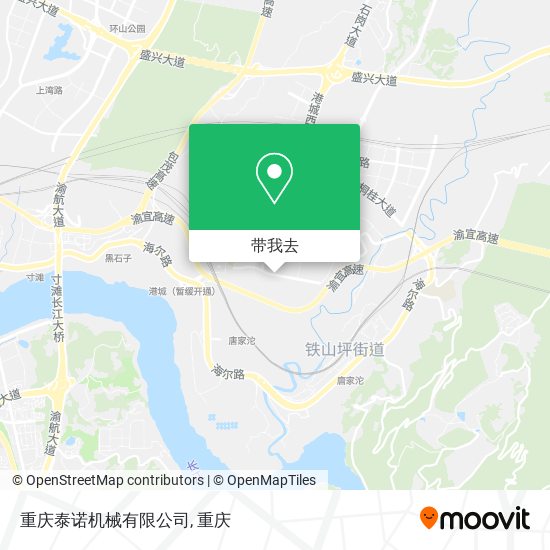 重庆泰诺机械有限公司地图