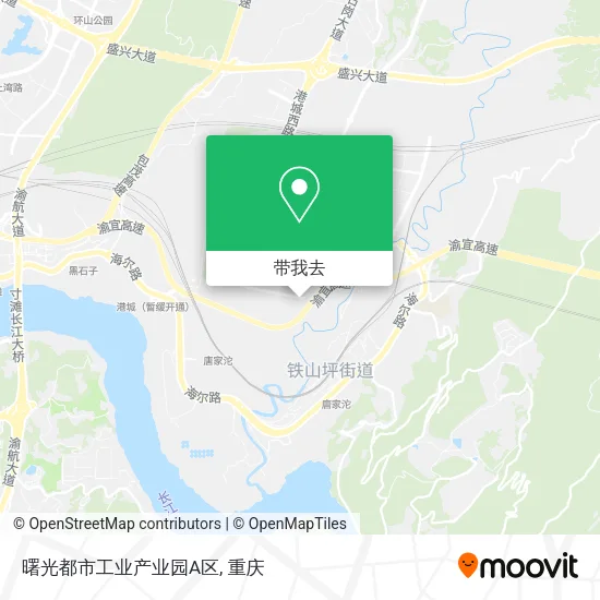 曙光都市工业产业园A区地图