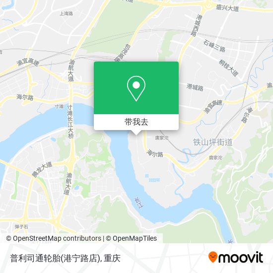 普利司通轮胎(港宁路店)地图