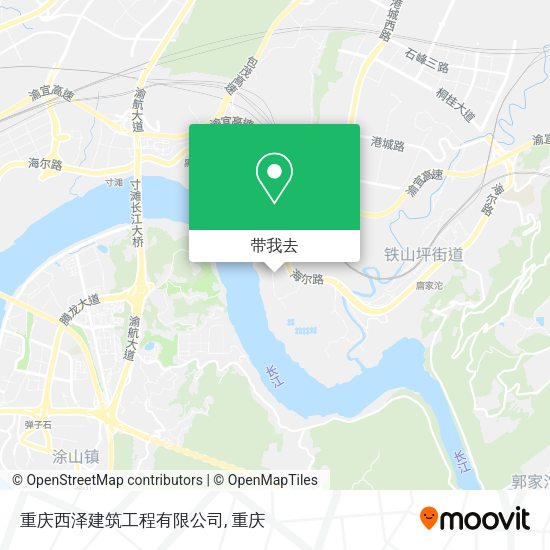 重庆西泽建筑工程有限公司地图