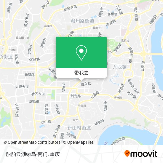 船舶云湖绿岛-南门地图