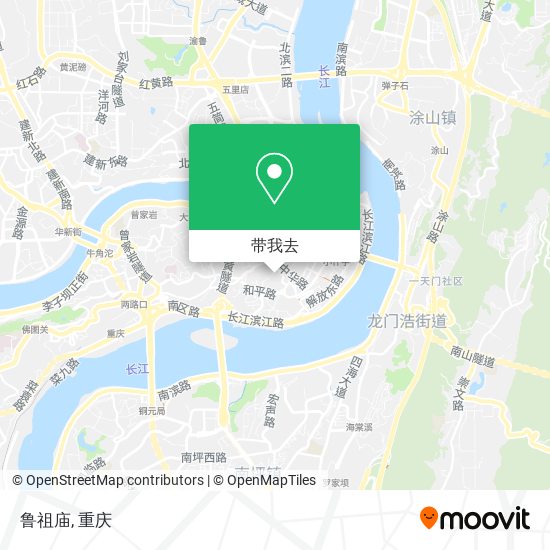 鲁祖庙地图