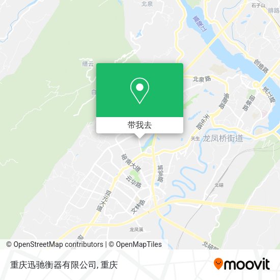 重庆迅驰衡器有限公司地图