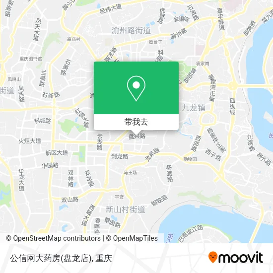 公信网大药房(盘龙店)地图