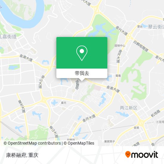 康桥融府地图