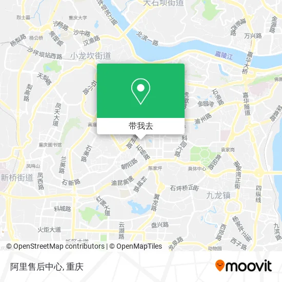 阿里售后中心地图