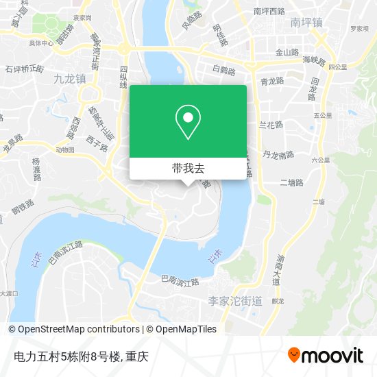 电力五村5栋附8号楼地图