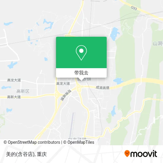 美的(含谷店)地图