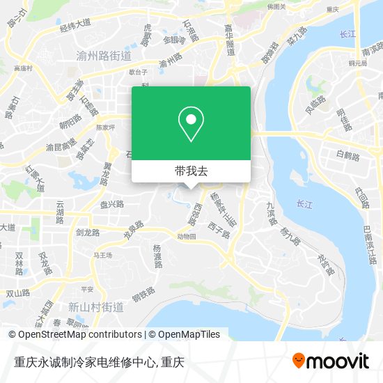 重庆永诚制冷家电维修中心地图