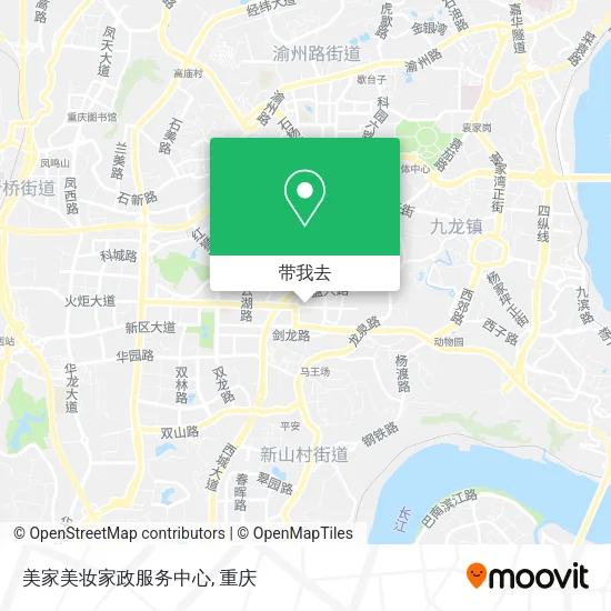 美家美妆家政服务中心地图