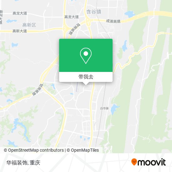华福装饰地图