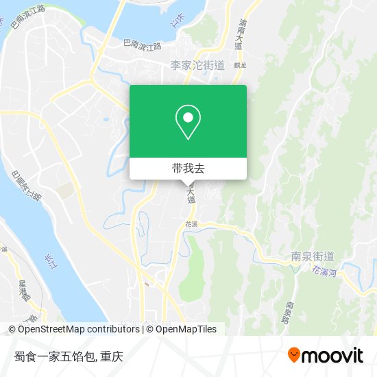 蜀食一家五馅包地图
