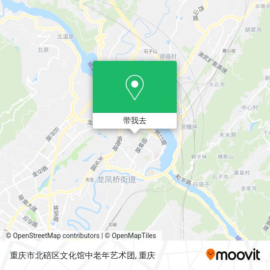 重庆市北碚区文化馆中老年艺术团地图