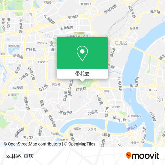 翠林路地图
