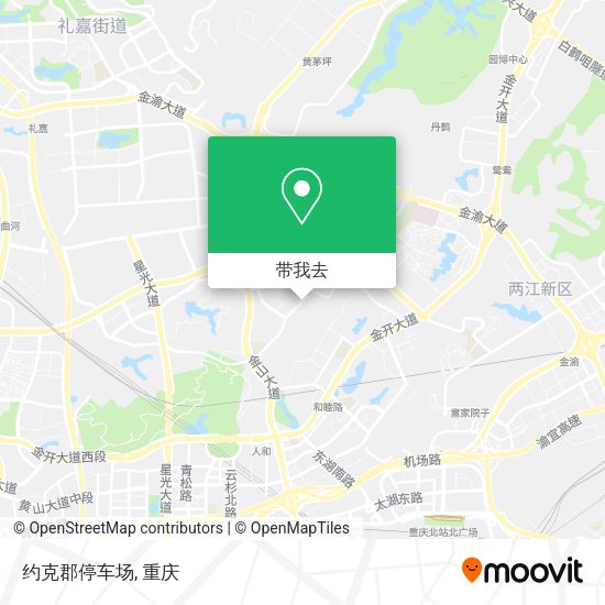 约克郡停车场地图